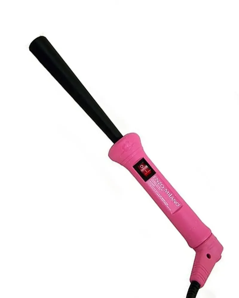 Enzo Milano Reverso Curling Iron18m/25m - Pink