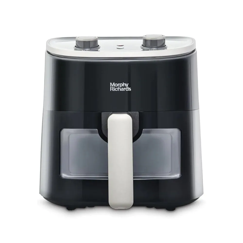 Equip Black Kettle, Toaster & Manual 3.5 Litre Air Fryer Bundle