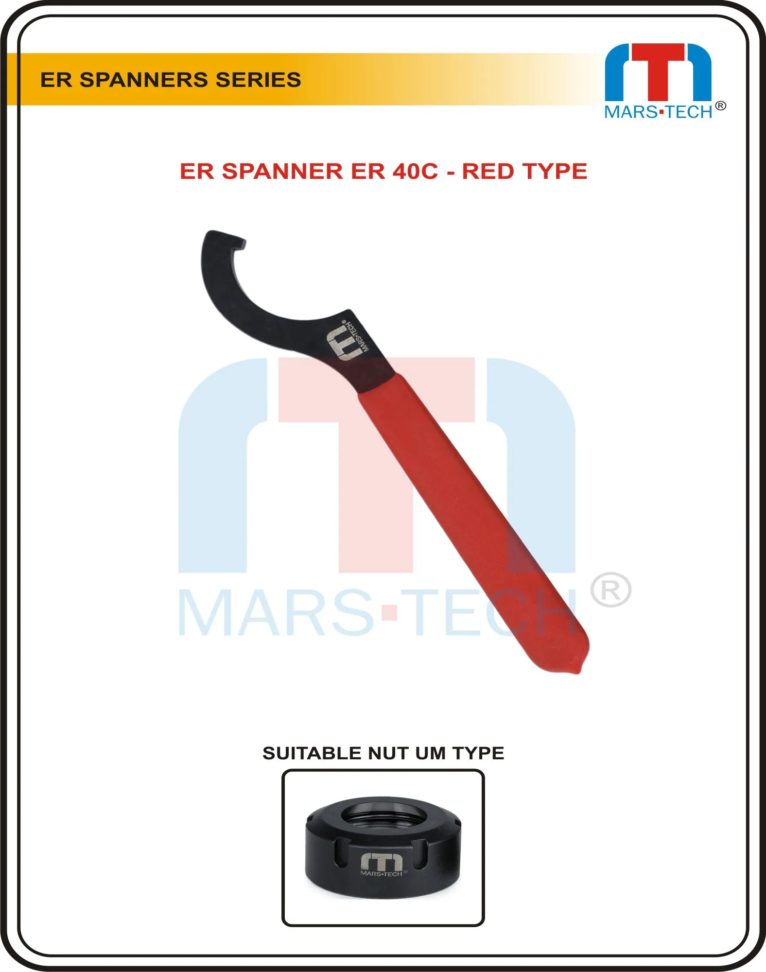 ER40 Spanner UM TYPE And C TYPE For ER40 Nut Collet Chuck