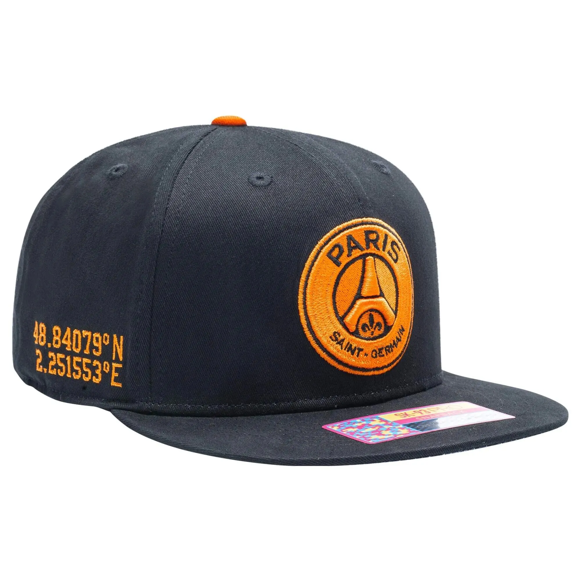 Fan Ink Collection PSG Locale Snapback Hat