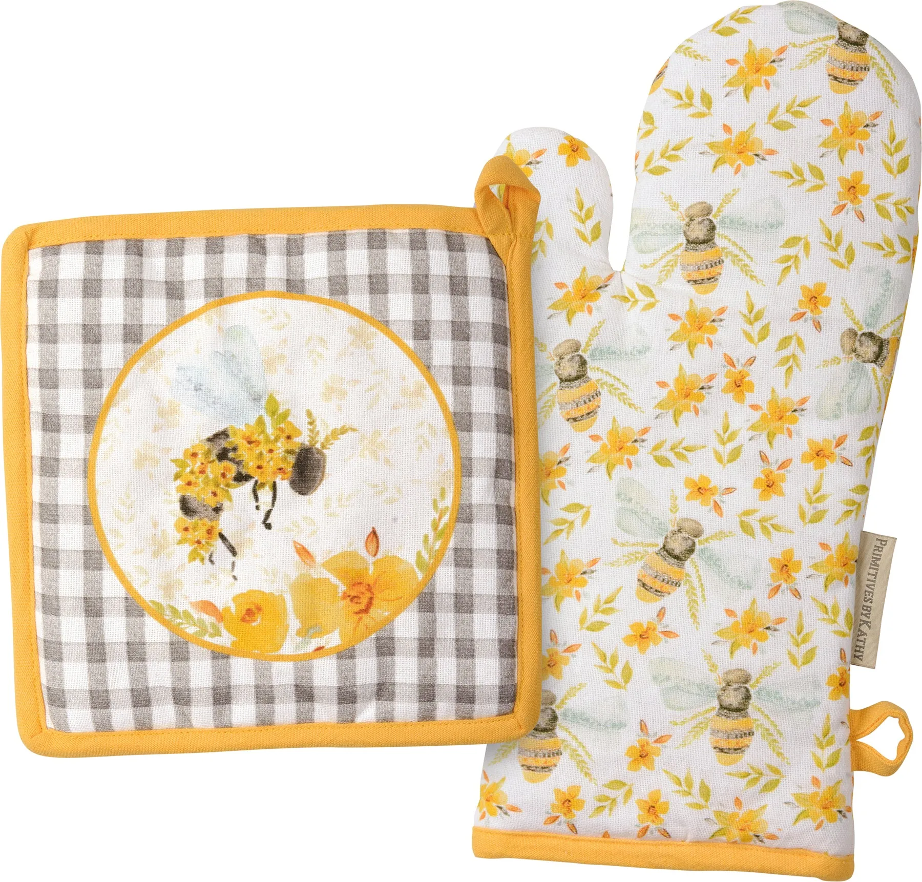 Floral Bees Kitchen Set