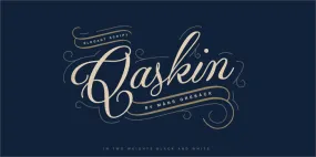 Free Qaskin Black Font