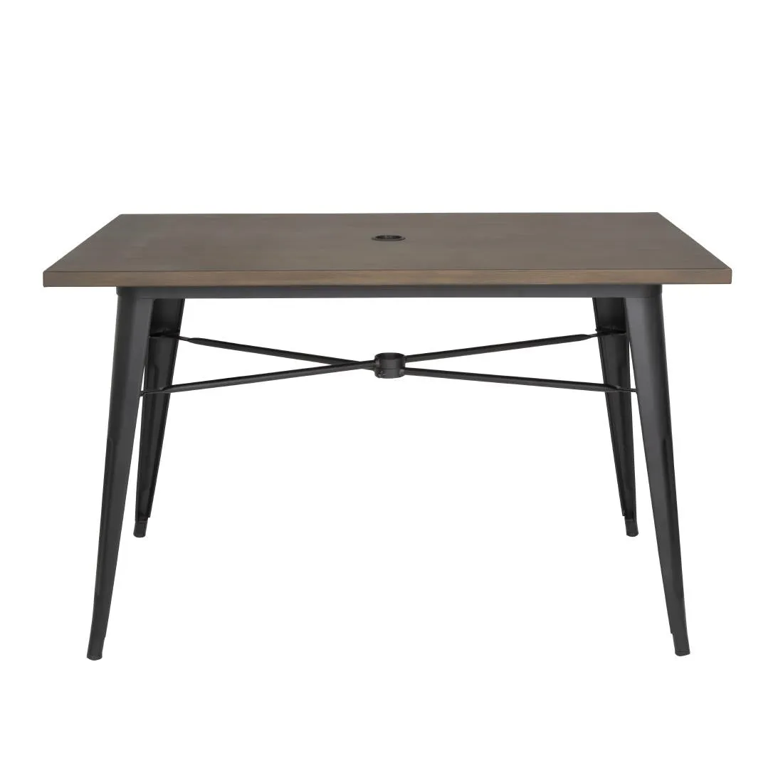 FT955 Bolero Complete OutdoorTable 120x76x76cm - Dark Wood