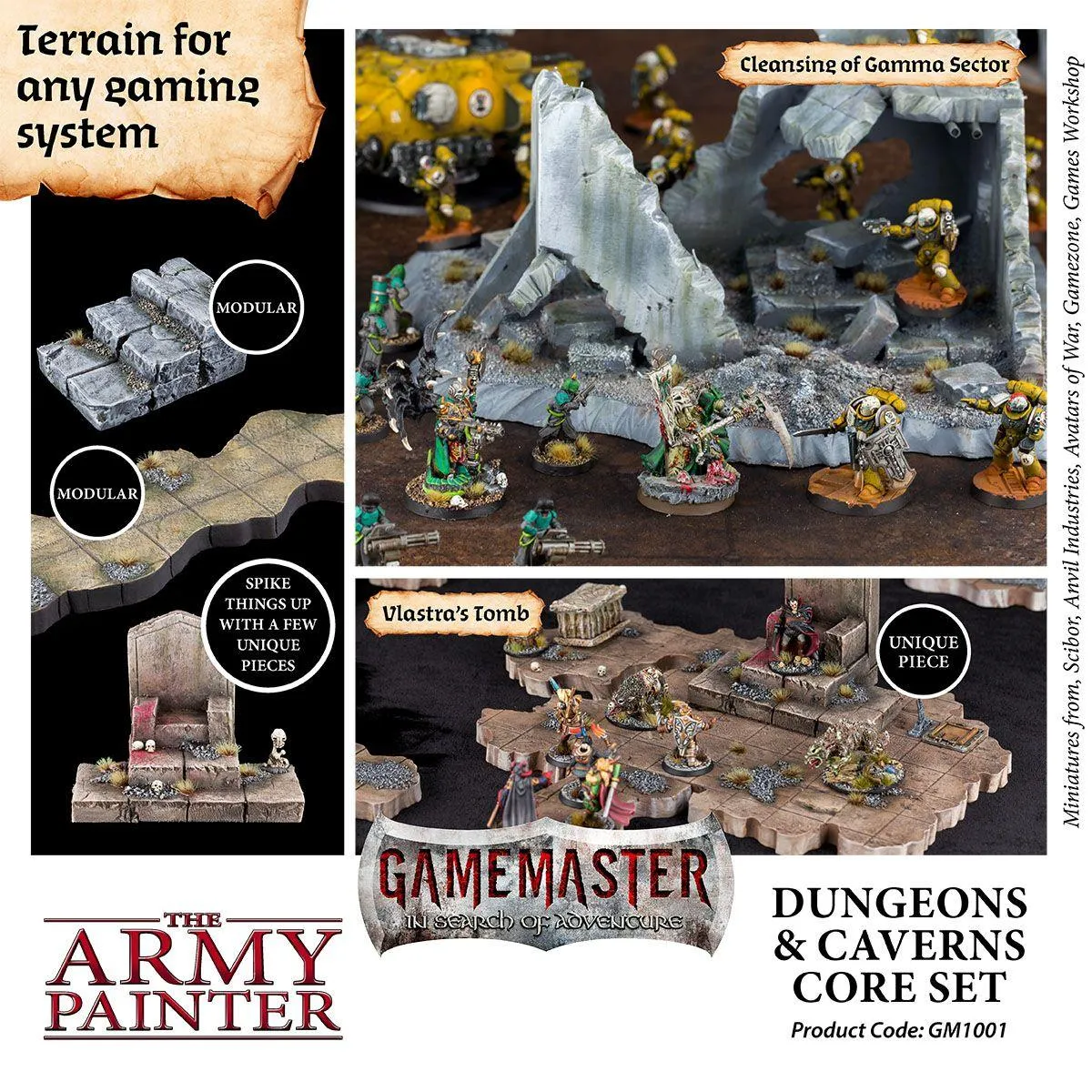 Gamemaster Dungeons & Caverns Core Set