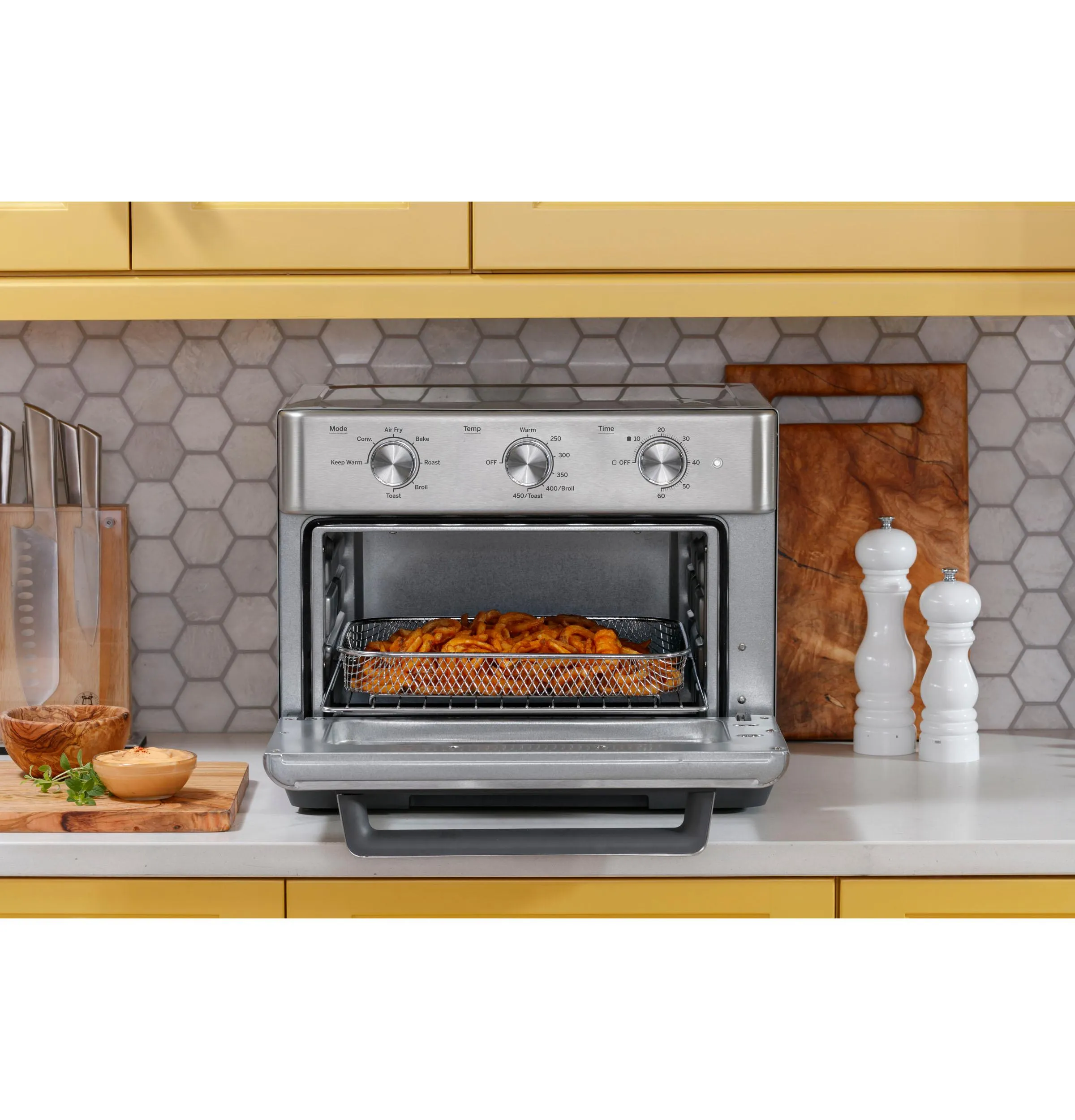 GE Mechanical Air Fry 7-in-1 Toaster Oven