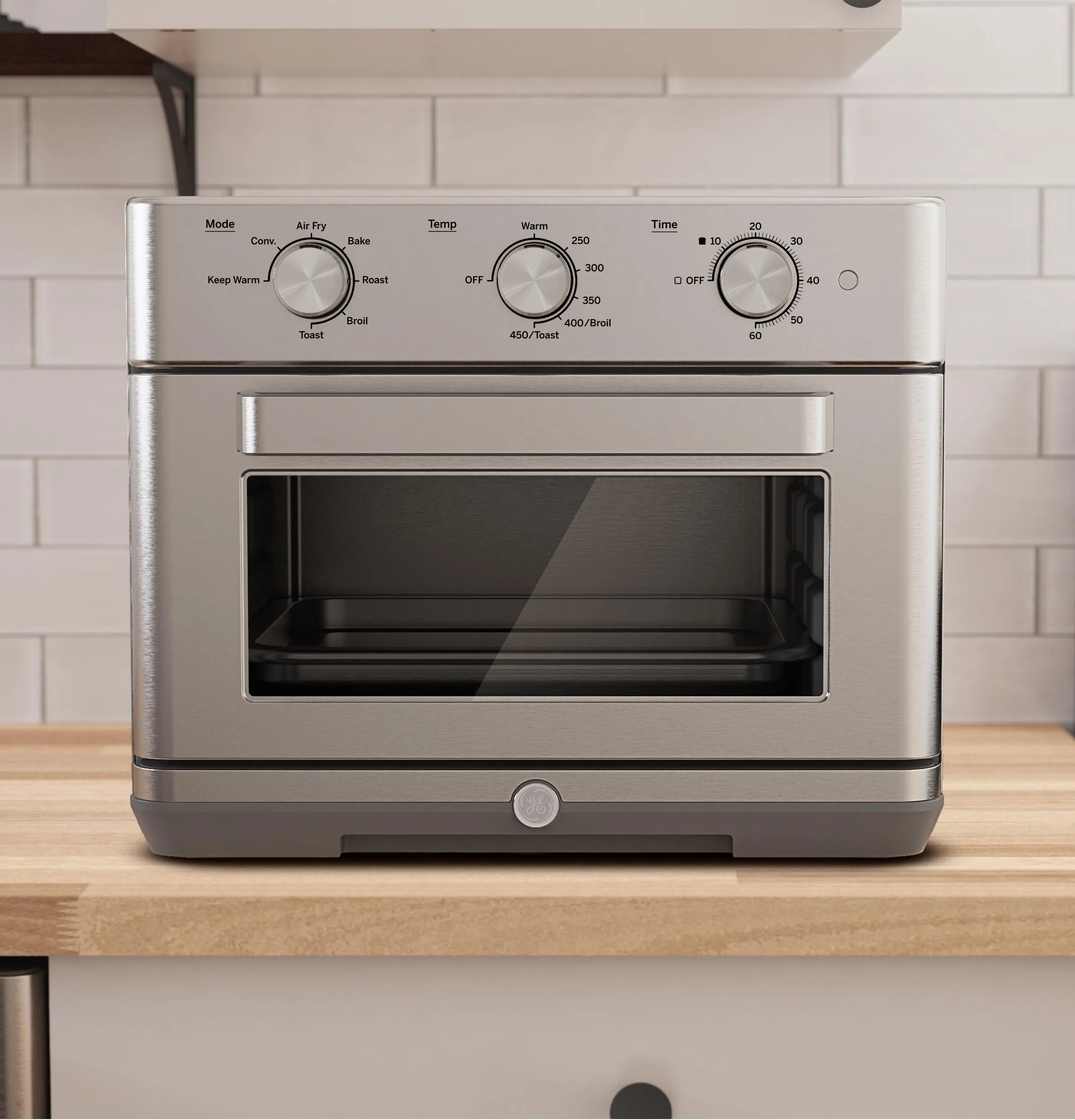 GE Mechanical Air Fry 7-in-1 Toaster Oven