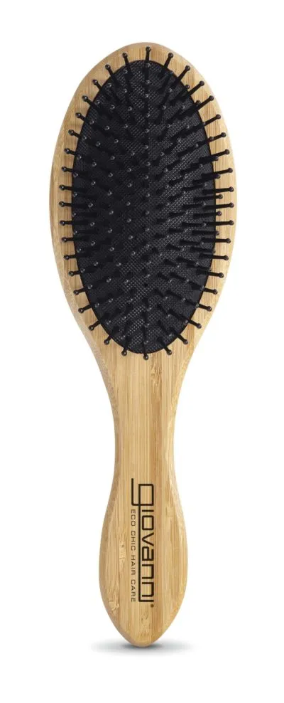 Giovanni Bamboo Oval Hair Brush