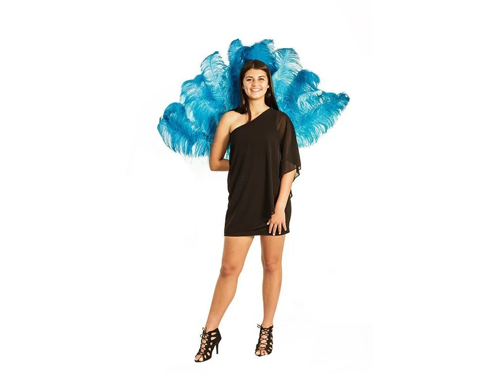 Glamour Burlesque Fan - Double Layer