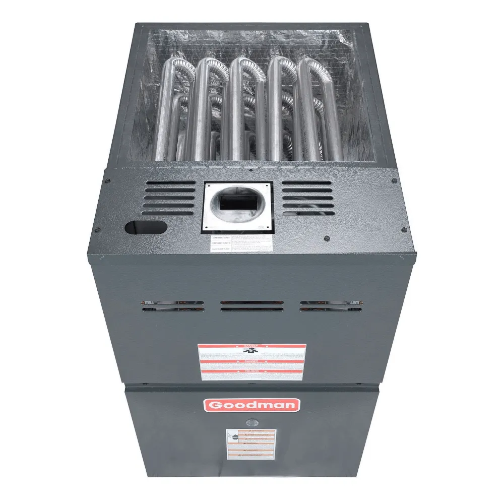 Goodman 80% AFUE 80,000 BTU Single Stage Gas Furnace - Upflow/Horizontal - 21" Cabinet - 1,600 CFM