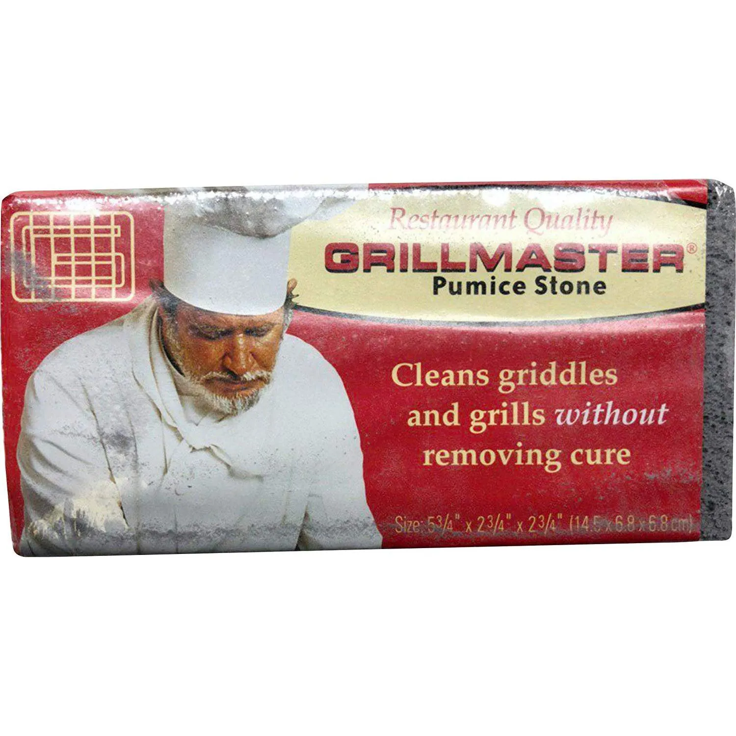 Grill Master GM-36 Natural Pumice Stone Grill Cleaning Brick