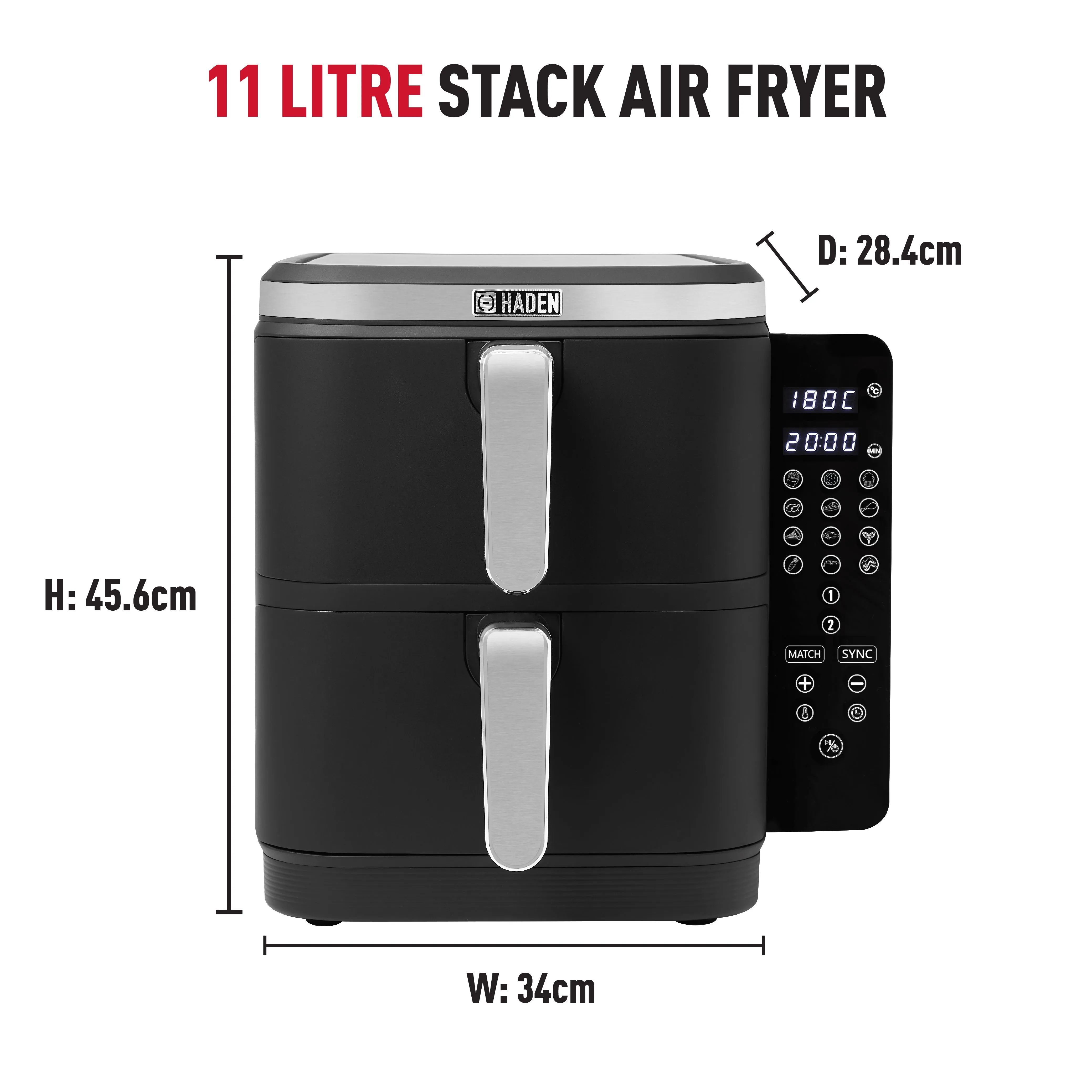 Haden 11L Double Stack Air fryer