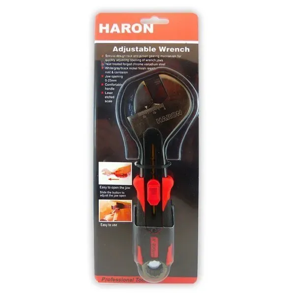 Haron H127 Slide Wrench – 8" Shifting Spanner