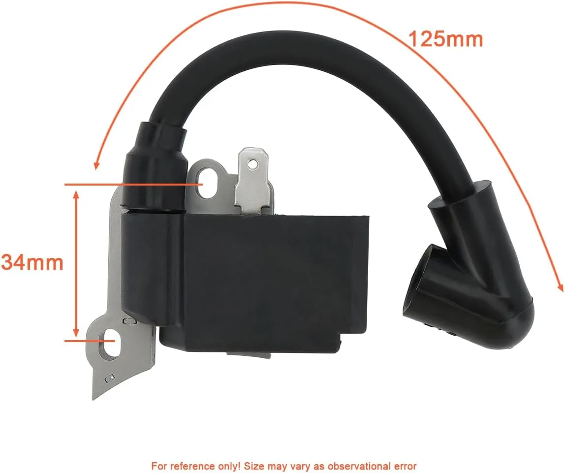 Hipa 4140 400 1308 Ignition Coil for Stihl FS38 FS55 FS45 FS46 FC55 HL45 HS45 KM55 Edger Hedge Trimmer Engine Replace 4140 400 1307 (After 2001)