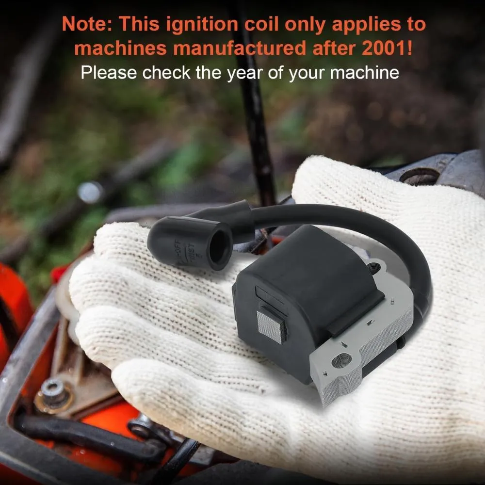 Hipa 4140 400 1308 Ignition Coil for Stihl FS38 FS55 FS45 FS46 FC55 HL45 HS45 KM55 Edger Hedge Trimmer Engine Replace 4140 400 1307 (After 2001)