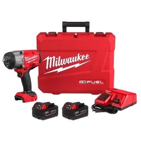 Impact Wrench - Milwaukee M18 FUEL™ 1/2 in High Torque Impact wrench w/ Friction Ring Kit, 2967-22