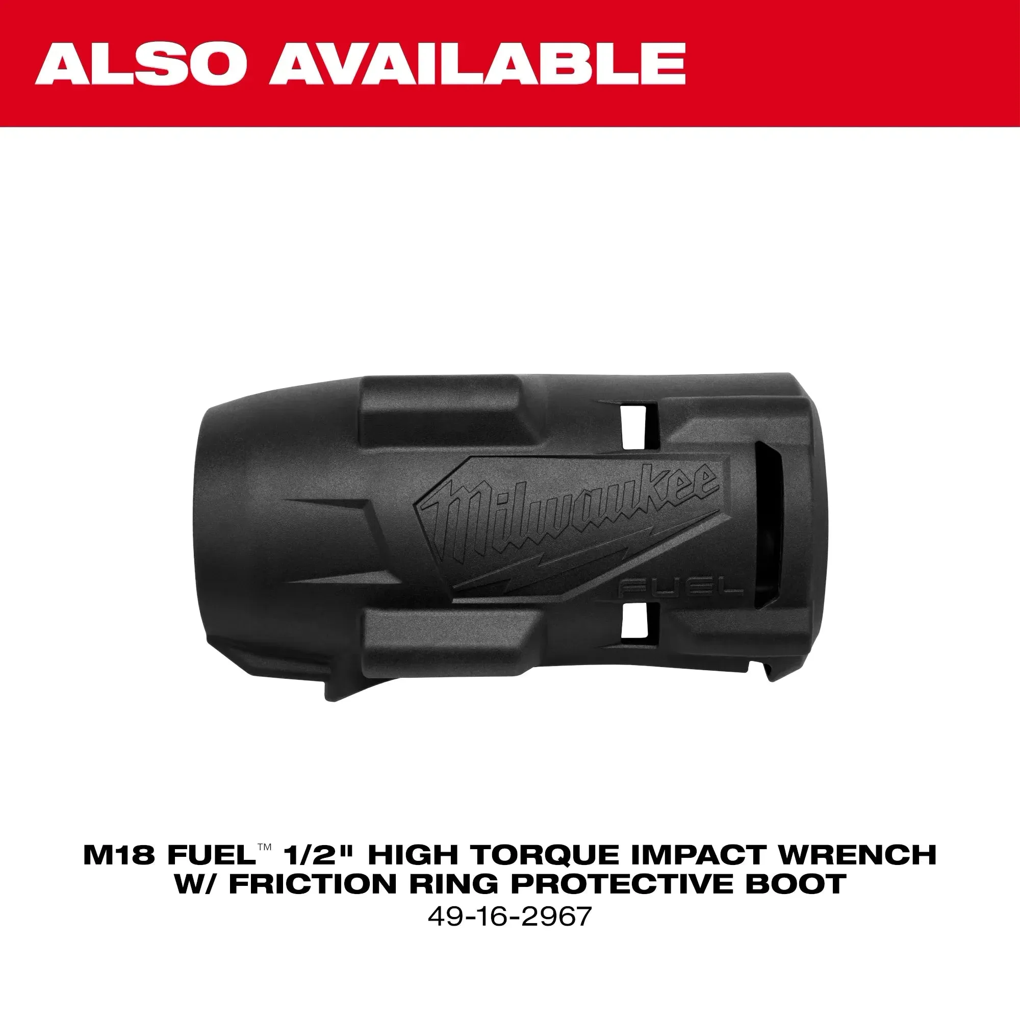 Impact Wrench - Milwaukee M18 FUEL™ 1/2 in High Torque Impact wrench w/ Friction Ring Kit, 2967-22