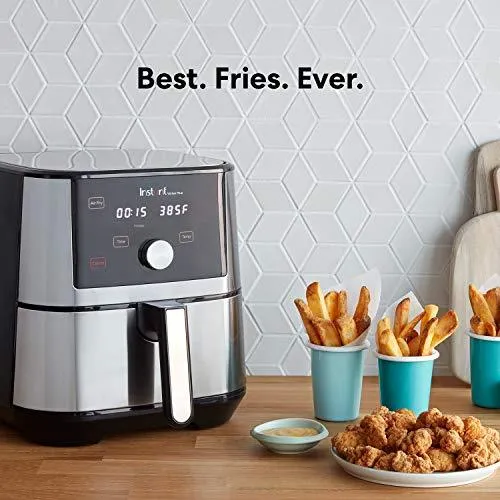 Instant Pot Vortex Plus 6-in-1 Air Fryer, 6 Quart, 6 One-Touch Programs, Air Fry, Roast, Broil, Bake, Reheat, and Dehydrate