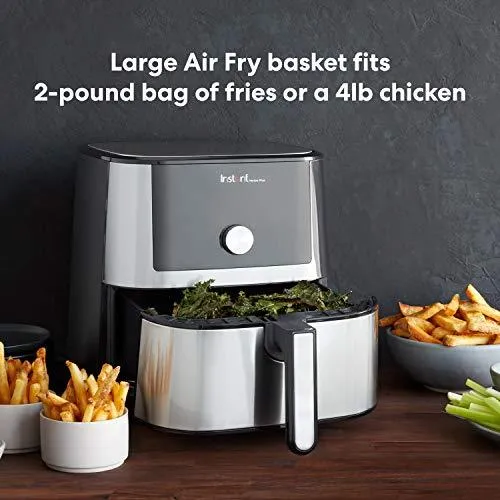 Instant Pot Vortex Plus 6-in-1 Air Fryer, 6 Quart, 6 One-Touch Programs, Air Fry, Roast, Broil, Bake, Reheat, and Dehydrate