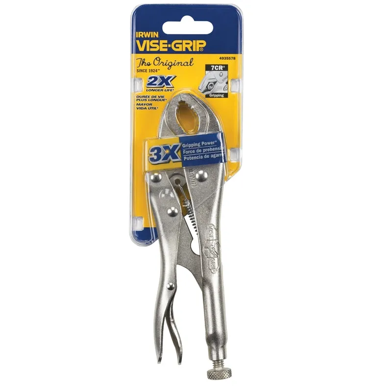 Irwin Vise-Grip 7 in. Alloy Steel Curved Pliers