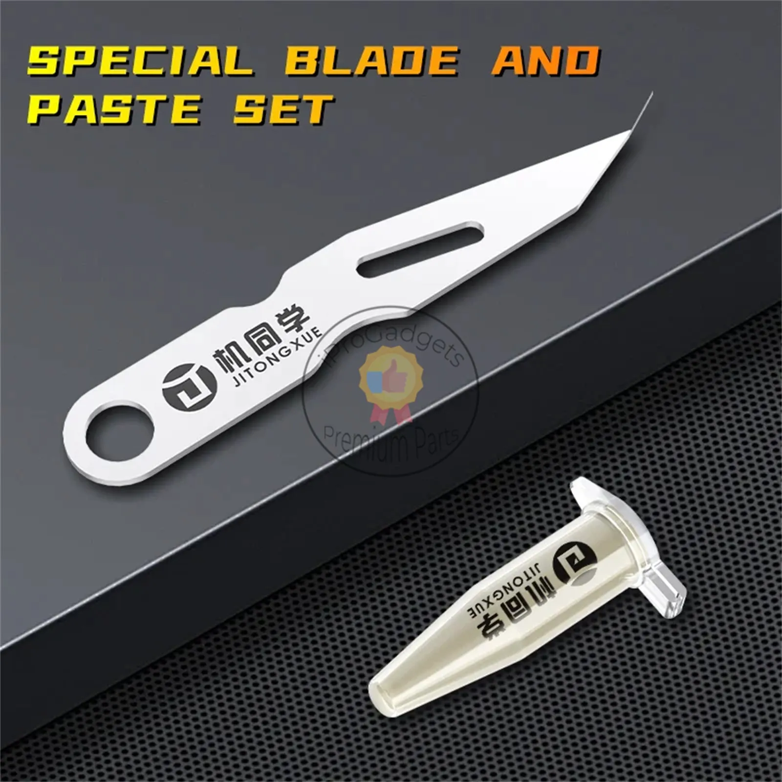 JTX Nano Conductive Silver Paste Repair Patching Blade Set for iPhone Screen Water Ingress Cause Yellow/Green Circuit Tool