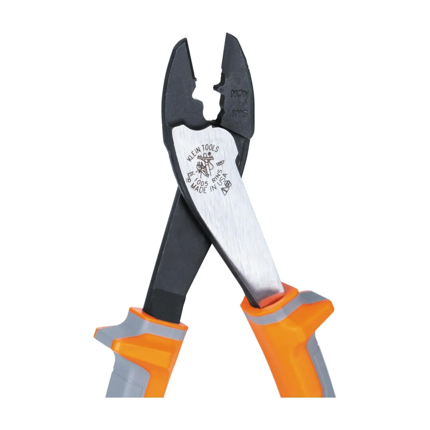 Klein Tools 1005RINS Insulated Combination Cutter Crimper Pliers