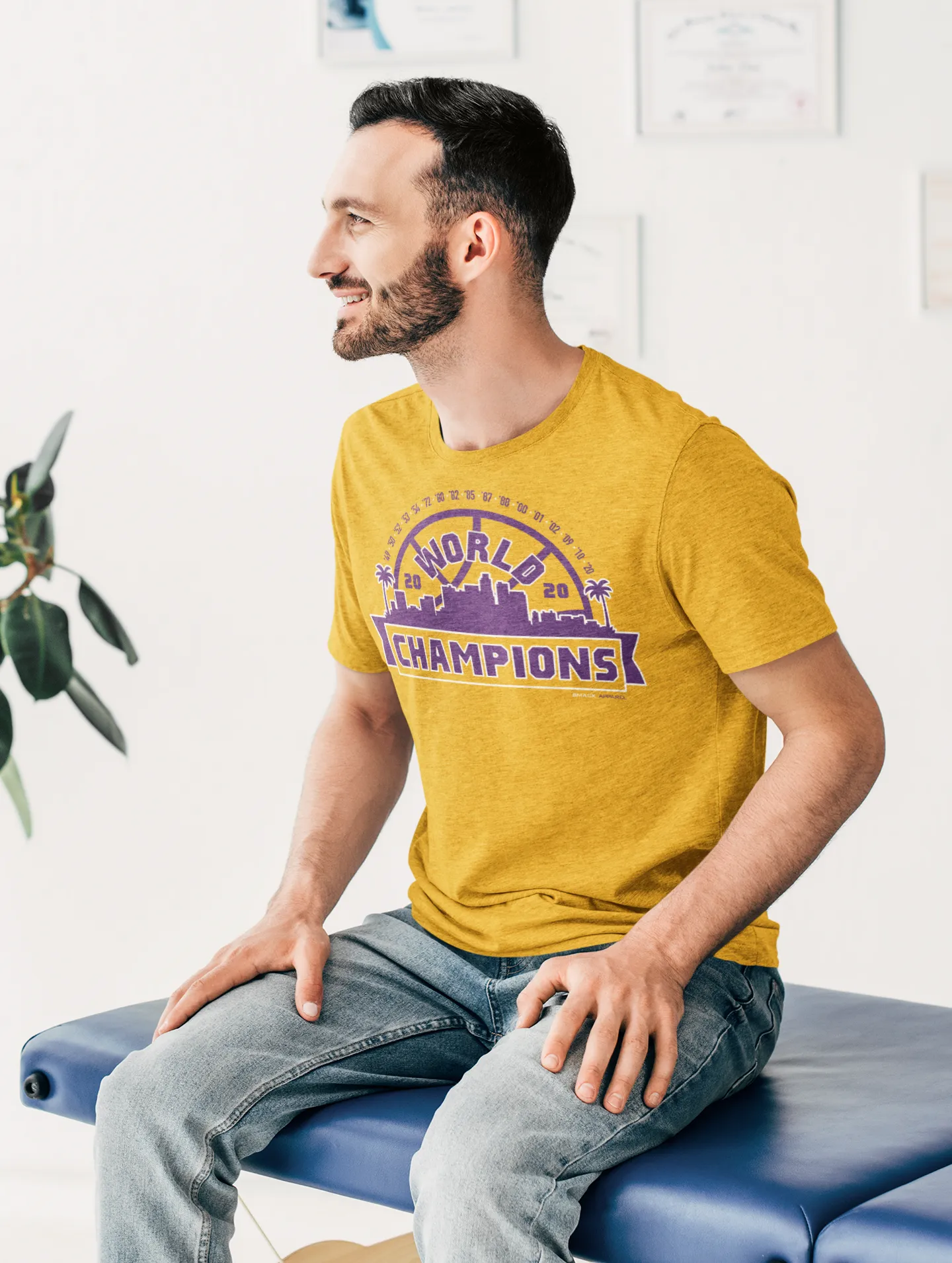 LA 2020 World Champs This One's For Mamba Shirt | Shop Unlicensed Los Angeles Basketball Gear