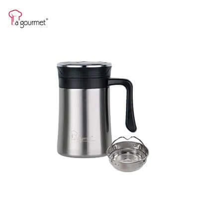 La Gourmet Classic 0.5L Thermal Mug With Strainer