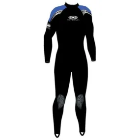 Land & Sea Adrenalin 1mm Hardass Steamer WetSuit Size XS