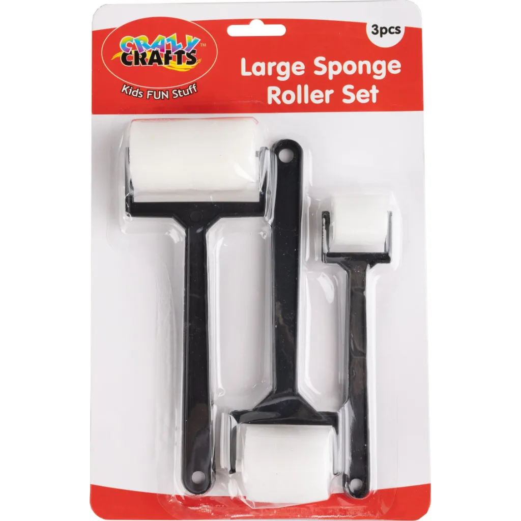 Large sponge Roller Set - 3pcs