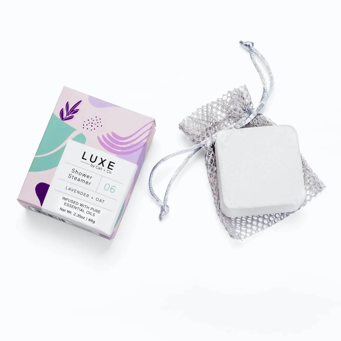 Lavender & Oat Aromatherapy Shower Steamer by Cait   Co.