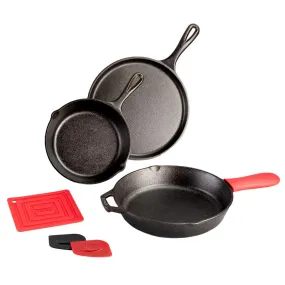 Lodge Skillet Set 6 Piece