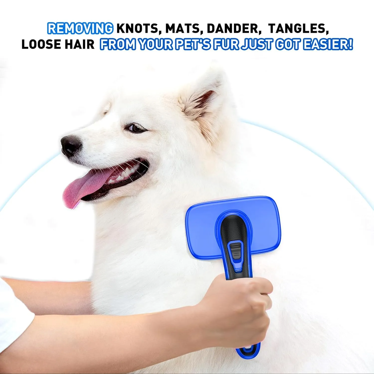 Long Short Fur Dogs Slicker Brush