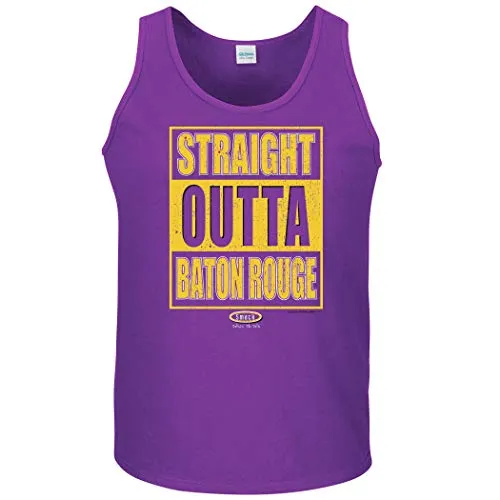 Louisiana State College Apparel | Shop Unlicensed Louisiana State Gear | Straight Outta Baton Rouge Shirt