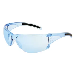 MCR Safety HK1 Safety Glasses - Blue Temples - Blue Lens - HK113