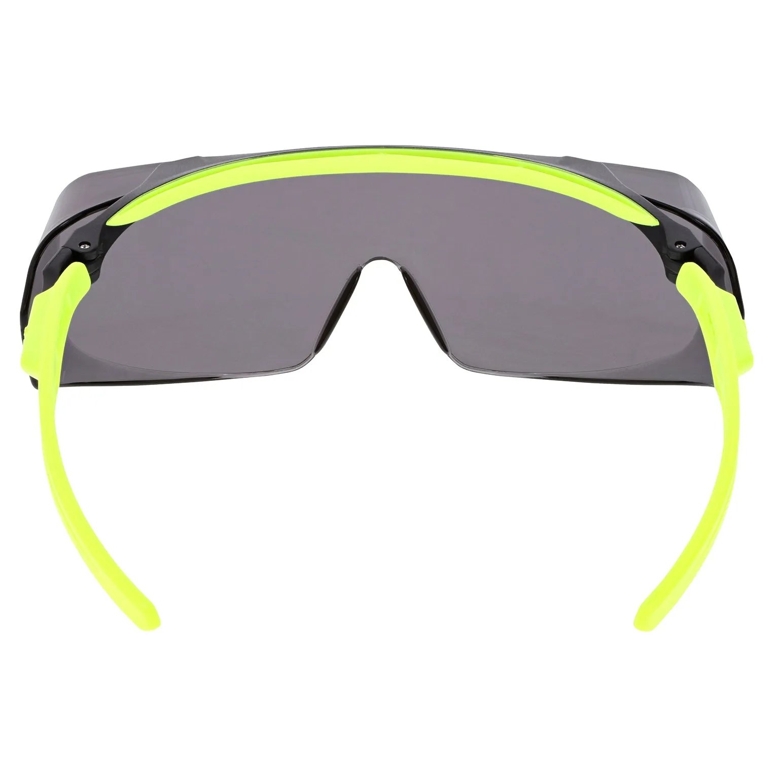 MCR Safety Klondike OTG Safety Glasses - Black/Lime Frame - Gray MAX6 Anti-Fog Lens - OG222PF420