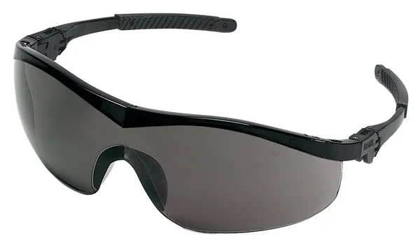 MCR Safety ST1 Black Frame, Gray UV-AF Lens