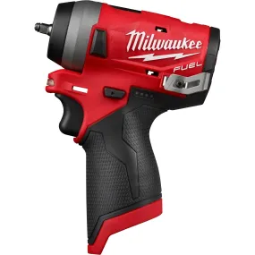 Milwaukee 2552-20 M12 FUEL™ 1/4" Stubby Impact Wrench (Tool Only)