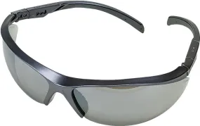 MSA 10083083 Safety Glasses, Anti-Fog Lens, Metal Blue/Gray Frame :PK 1: QUANTITY: 1