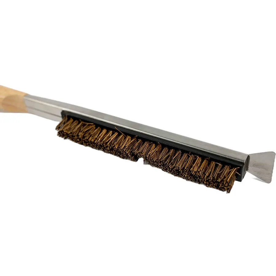 Natural Fibre Pizza Oven Brush|Stone Cleaning Brush