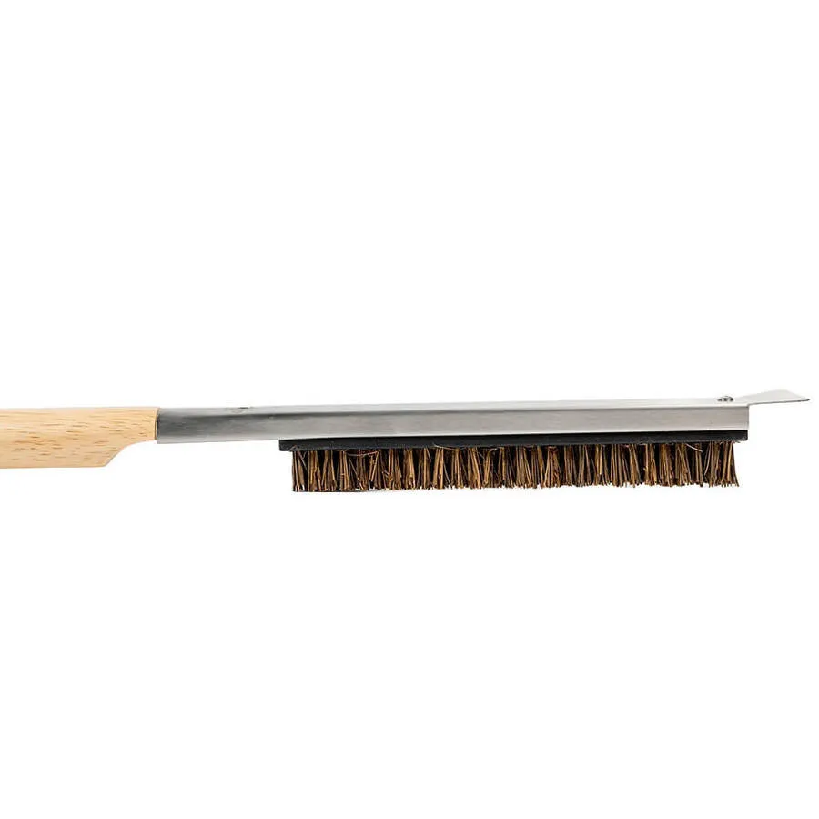 Natural Fibre Pizza Oven Brush|Stone Cleaning Brush