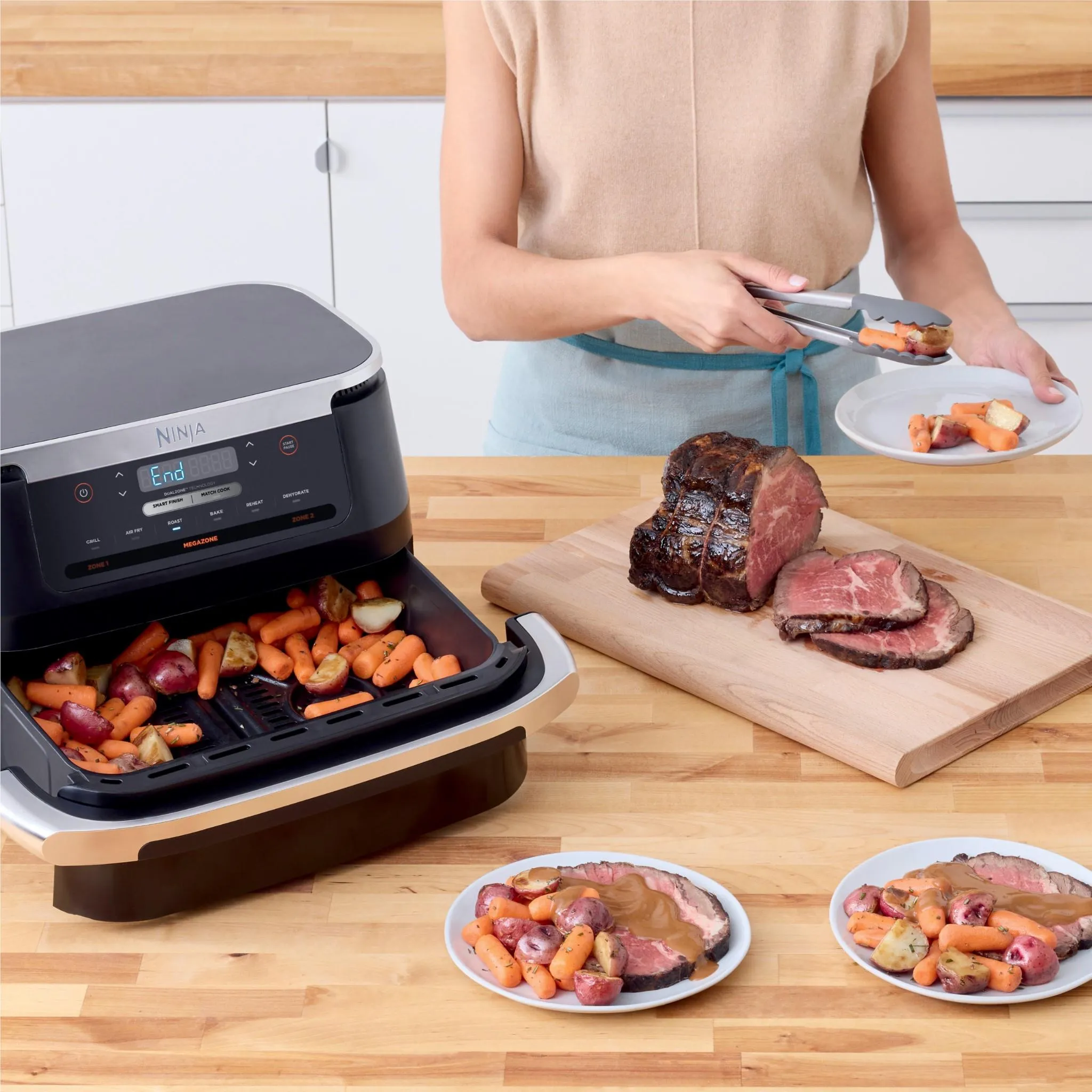 Ninja FlexDrawer Air Fryer with 6.6L MegaZone