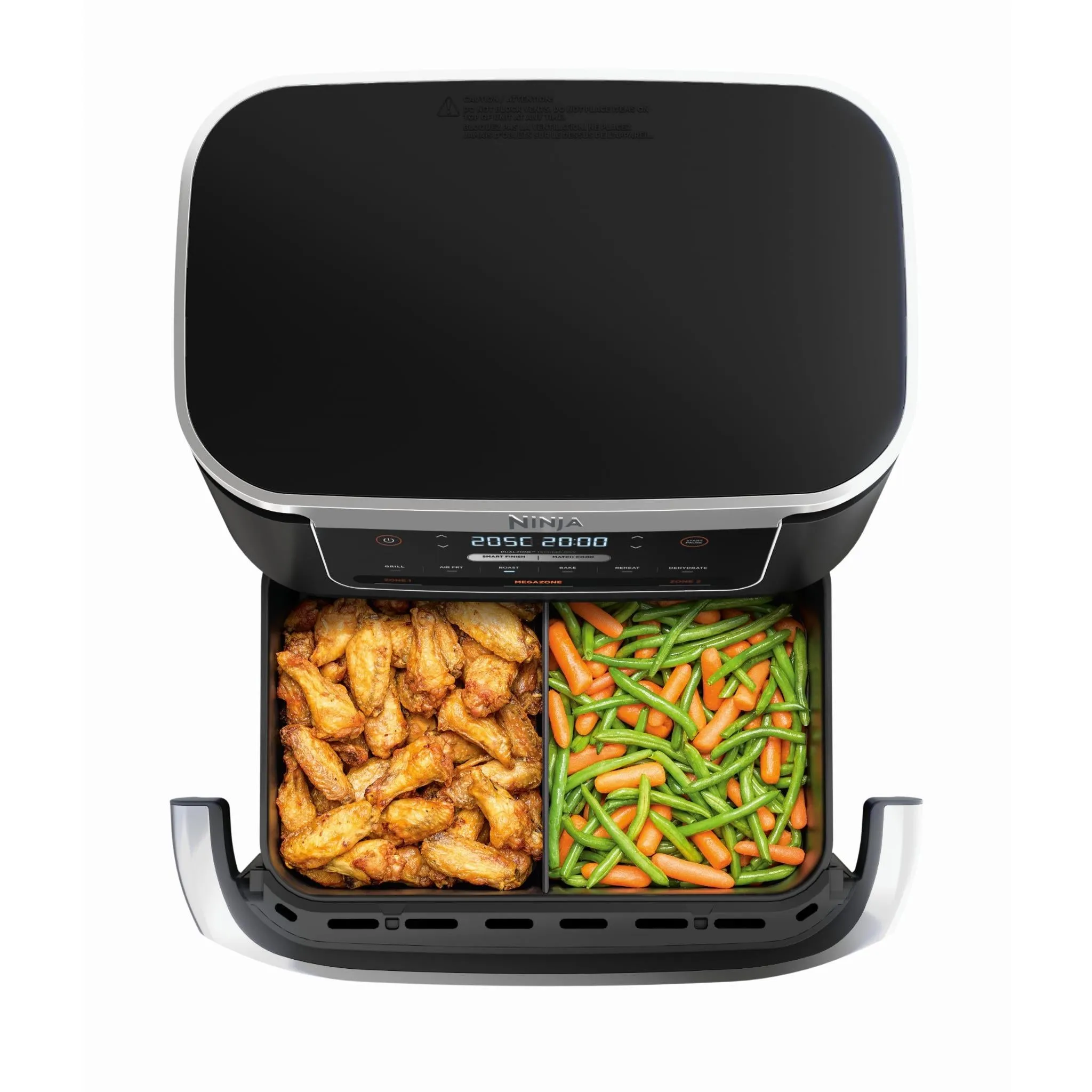 Ninja FlexDrawer Air Fryer with 6.6L MegaZone