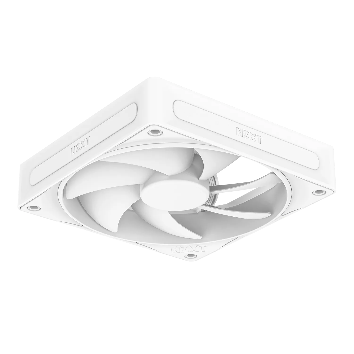 NZXT F120P - 120MM STATIC PRESSURE FANS - SINGLE WHITE (RF-P12SF-W1)