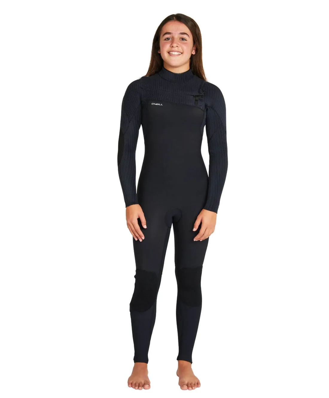 O'Neill Girl's HyperFreak 3/2  Steamer Chest Zip Wetsuit