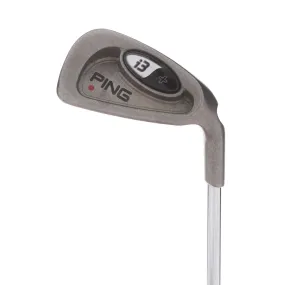 Ping i3  Steel Mens Right Hand 6 Iron Red Dot 1* Flat Stiff - True Temper