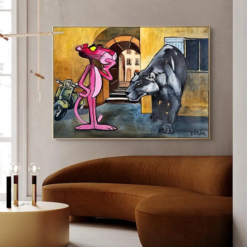 Pink Panther Poster: Unique Art for Fans