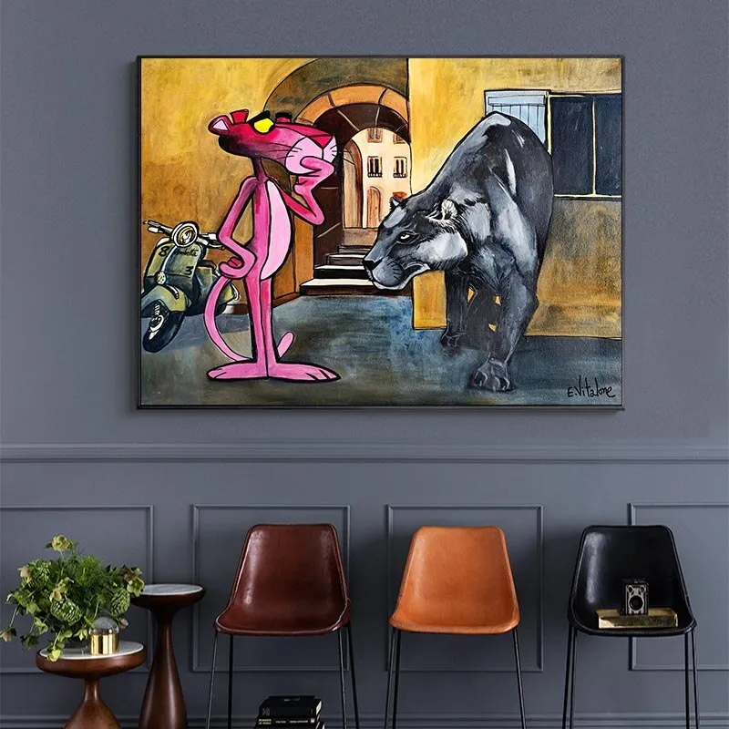 Pink Panther Poster: Unique Art for Fans