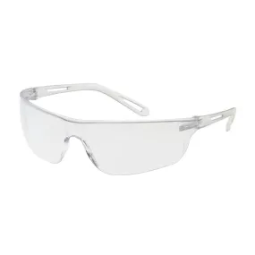 PIP Zenon Z-Lyte 250-09-0000 Rimless Safety Glasses with Clear Temple, Clear Anti-Scratch Lens, 1 Pair