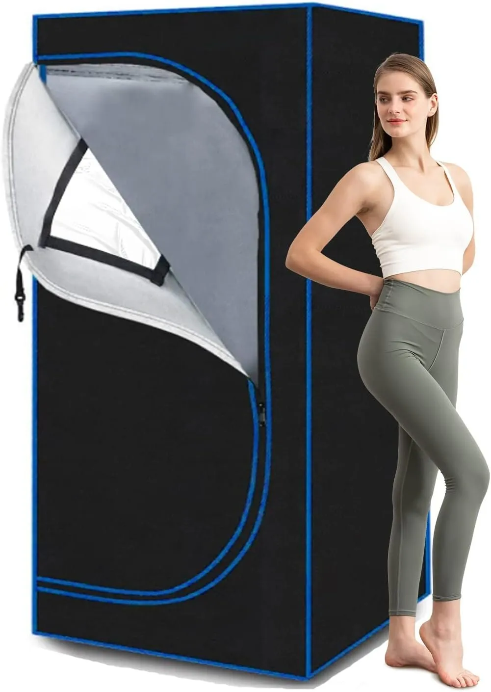 Portable Sauna Steamer - Full Body Bigger Size Tent For Sauna One Personal Home Spa