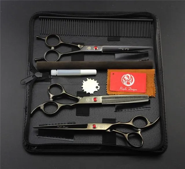 Professional Dog Grooming Scissor Set - 7"